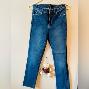 #Buffalo David Bitton# Semi hi rise# slim straights#women jeans#US 26 size